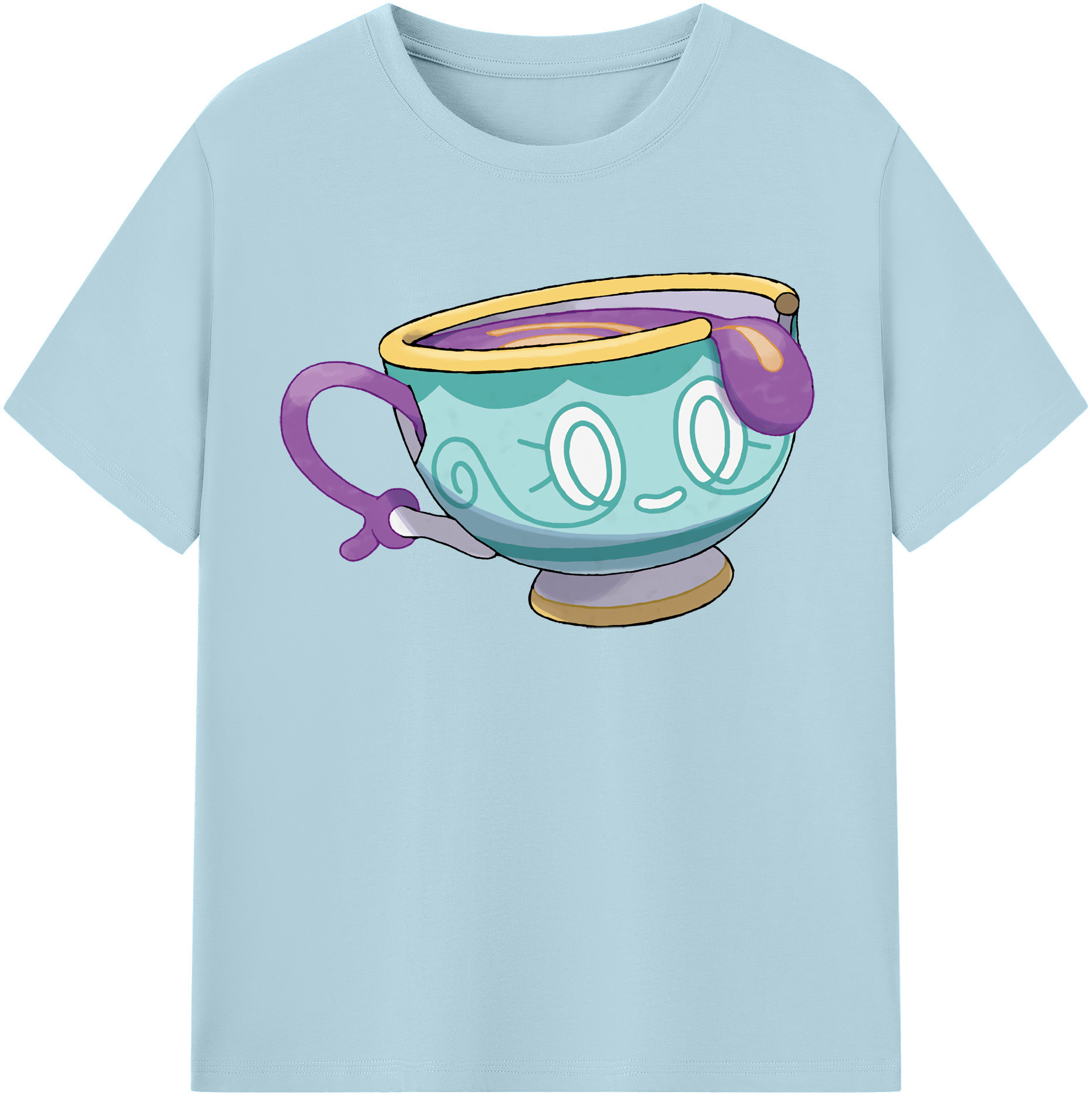 （画像用） ポケットモンスター Pokémon 綿100％半袖Tシャツ（フロントプリント）